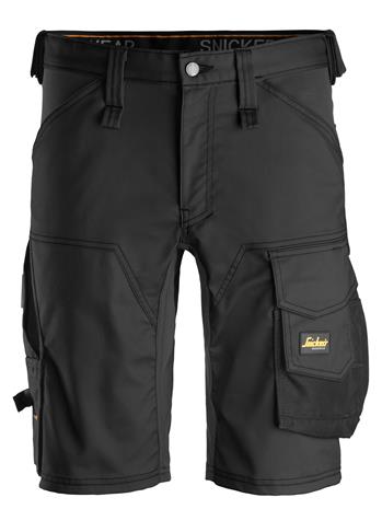 Snickers 6143 AllroundWork Shortsit metsänvihreä/musta 52