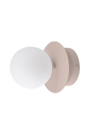 Globen Lighting - Seinävalaisin/plafondi Art Deco IP44 - Beige