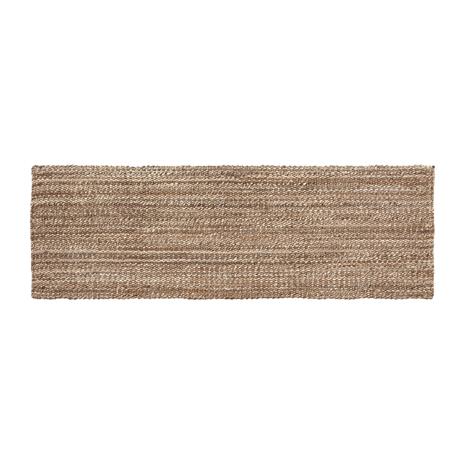 Dixie Fanny matto 80 x 250 cm Luonnonvärinen