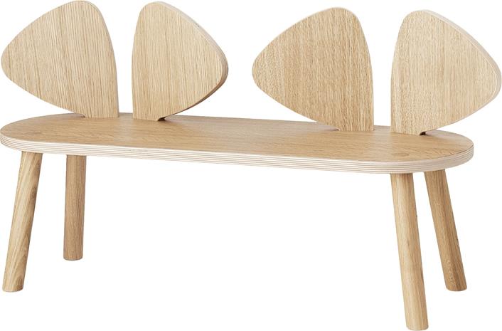 Nofred - Mouse Bench - Oak Matt