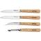 Opinel Essentials-yrttiveitsisetti, 4 osaa, pyökki – kuva 1