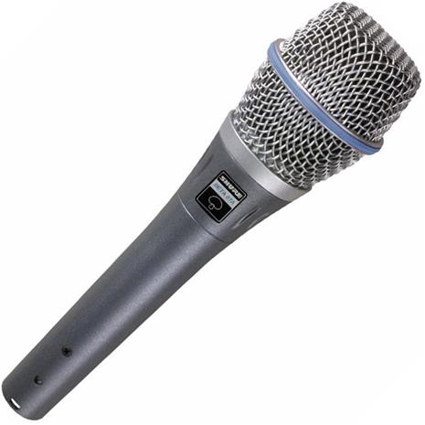 Shure BETA 87A Vocal Microphone, lauluimikrofoni – kuva 7/8