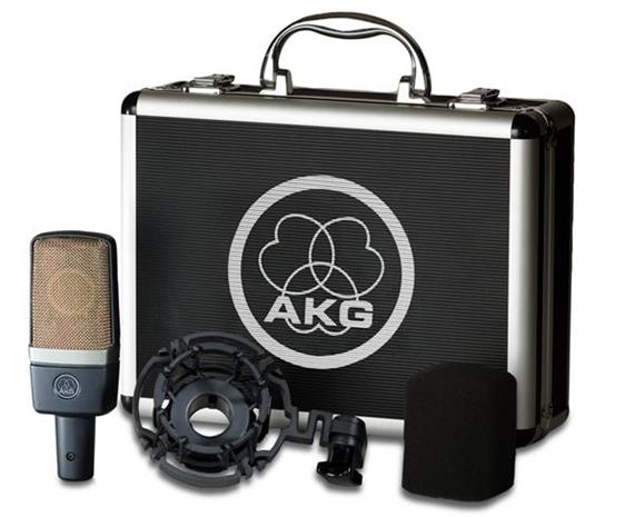 AKG C214, kondensaattorimikrofoni