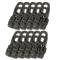 Molton Clips Midi (10 kpl) - musta – kuva 1