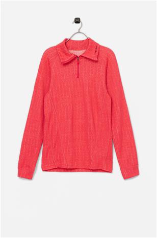 Devold Duo Active Junior Zipneck Poppy(Punainen) 10