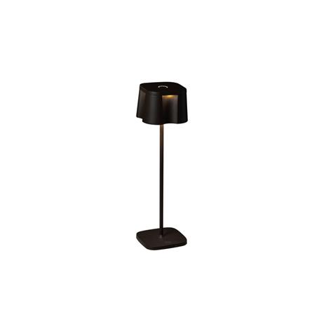 Konstsmide Nice bordslampa svart USB (Musta)