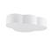 TK LIGHTING Kattovalaisin Cloud, pituus 62 cm, valkoinen – kuva 1