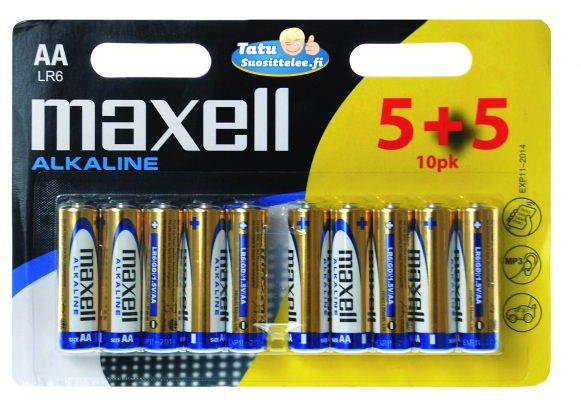 Paristo Maxell LR6 AA 10 kpl