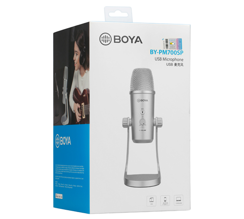 Boya BY-PM700SP, pöytämikrofoni älypuhelimille