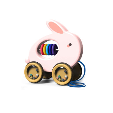 Scandinavian Baby Products Pull Along Rabbit