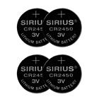 Sirius DecoPower CR2450 4kpl / setti