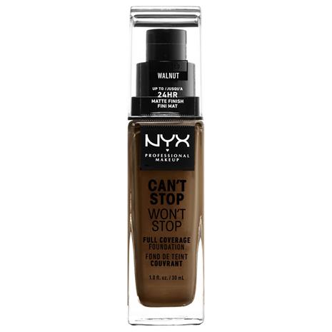 NYX Professional Makeup Cant Stop Wont Stop Foundation 22.3 Walnut