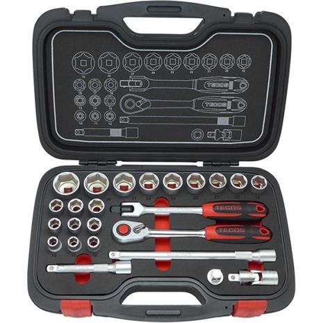 Tecos T-2024 Hylsysarja 24 osaa, 1/2""