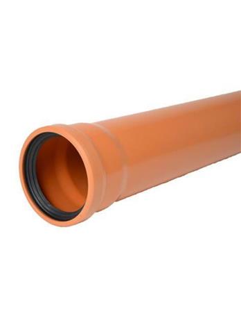 Wavin Wafix pp pipe rd 110x250 w/socket – kuva 1/2