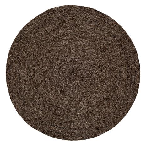 Dixie Ella Rug 125 cm, Black/Natural