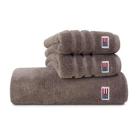 Lexington - Original Towel pyyhe 50x70 - Harmaa – kuva 4/8