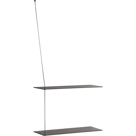 Stedge Shelf Small Black - Woud