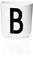 Design Letters Kids Personal Eco Cup, B – kuva 1