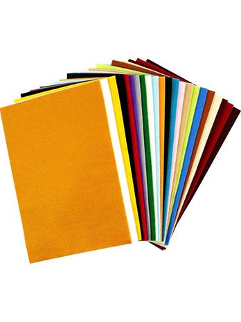 Creativ Company Hobby Felt Assorted Colors 24 Sheets – kuva 2/8