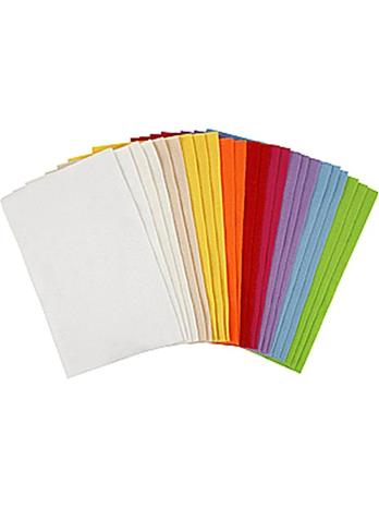Creativ Company Hobby Felt Assorted Colors 24 Sheets – kuva 7/8