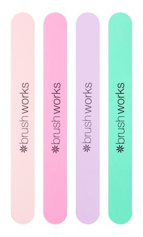 brushworks Pastel Nail Files