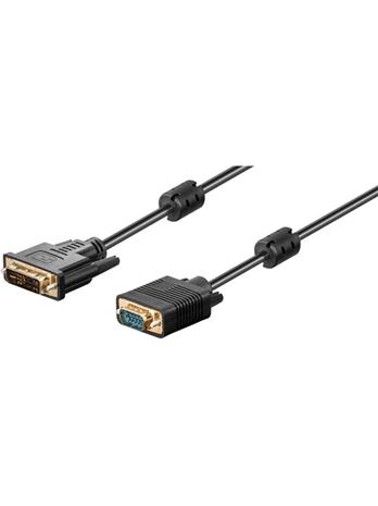 Pro DVI-I/VGA Full HD cable gold-plated