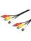 Pro Composite audio/video connector cable 3x RCA – kuva 7