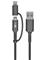 Pro Charging and synchronisation combination cable (with USB A to Micro-USB & USB-C™) – kuva 1
