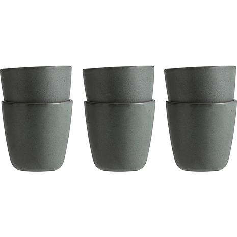 Aida Raw Mug 30 cl 6 pcs, Northern Green