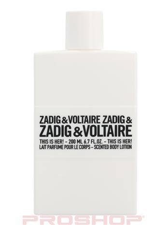 Zadig & Voltaire This Is Her Body Lotion 200ml – kuva 7/8