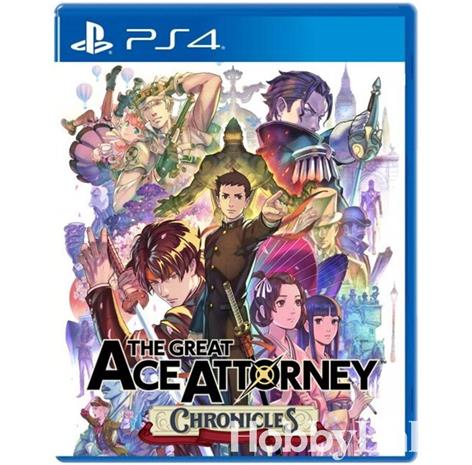 The Great Ace Attorney Chronicles, PS4 -peli
