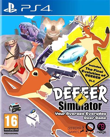 DEEEER Simulator: Your Average Everyday Deer Game, PS4 -peli
