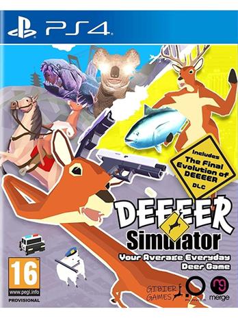 DEEEER Simulator: Your Average Everyday Deer Game, PS4 -peli
