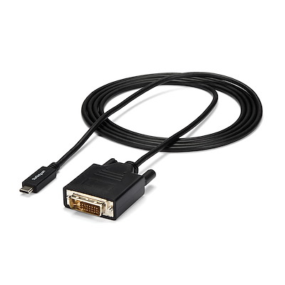 StarTech.com CDP2DVIMM2MB USB-C - DVI, sovitinkaapeli 2m