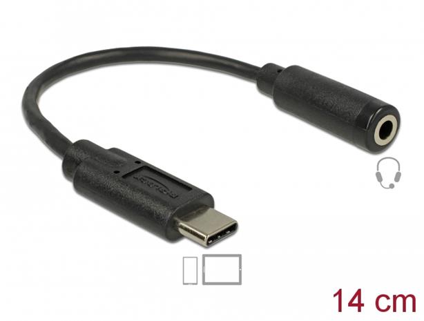 Delock 65842 USB -C - Stereo, sovitin