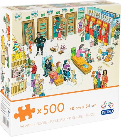 Peliko Tatu ja Patu 500p palapeli