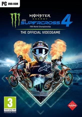 Monster Energy Supercross 4, PC -peli