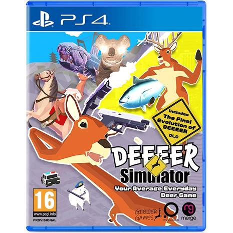 DEEEER Simulator: Your Average Everyday Deer Game, PS4 -peli