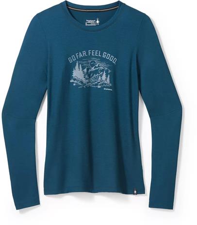 SmartWool Women's Wilderness Summit LS Sininen XS