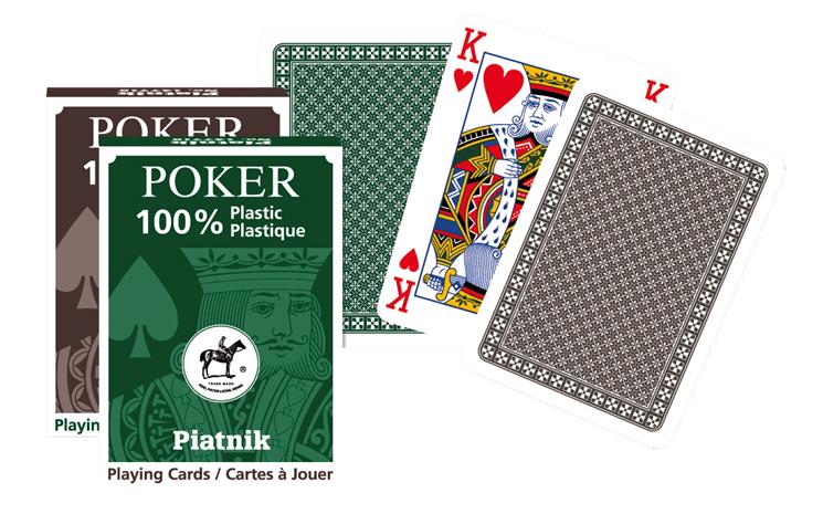 Piatnik Single Decks 'Plastic Poker'