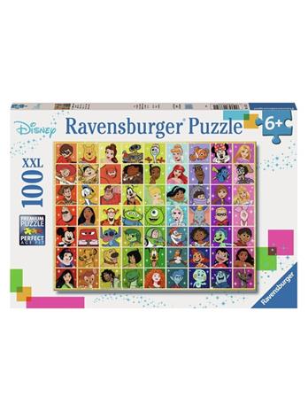 Ravensburger Palapeli Disney Multi Character 100