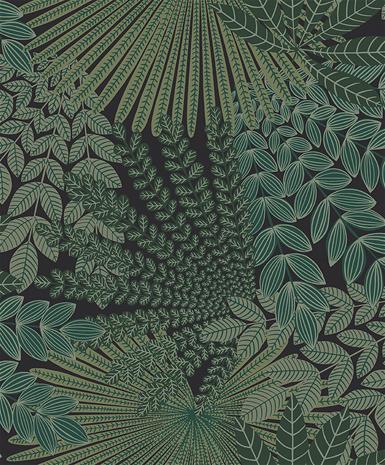Velvet Leaves - 2263 Tapetti