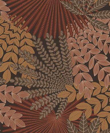 Velvet Leaves - 2259 Tapetti