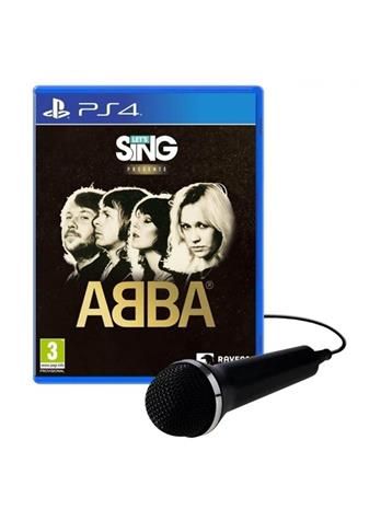 Let's Sing ABBA, PS4 -peli + mikrofoni