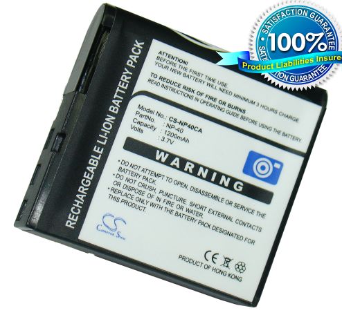 Fuji NP-40 (tai vastaava) akku