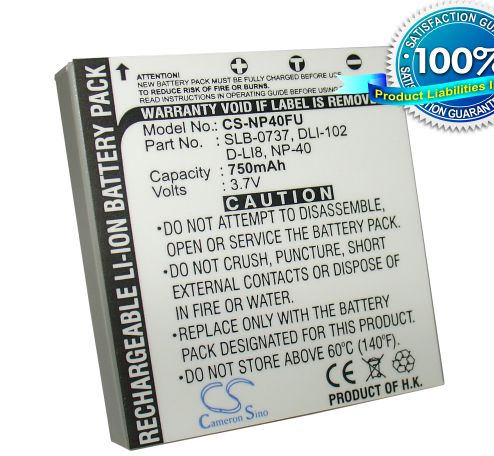 Fuji NP-40 (tai vastaava) akku