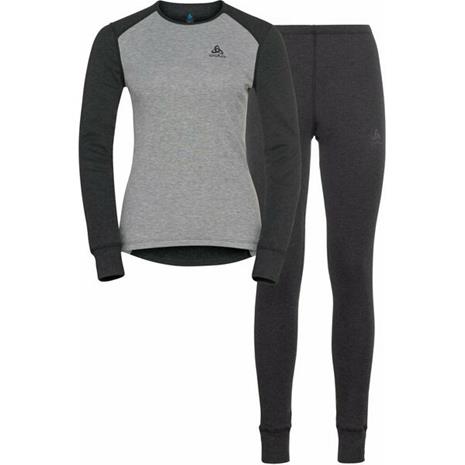 Odlo Women's Active Warm Spec Set Dark grey S