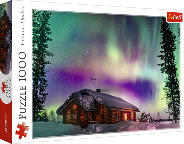 TREFL Palapeli Polar-valot Suomessa 1000 palaa
