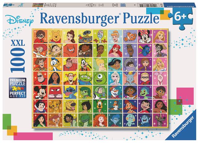 Ravensburger Palapeli Disney Multi Character 100