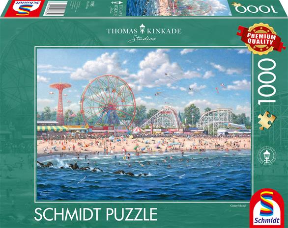 Schmidt Thomas Kinkade: Coney Island 1000p palapeli – kuva 1/3